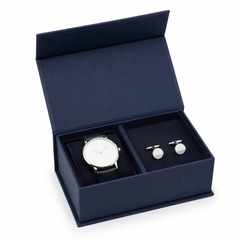 Watch and Cufflink Magnetic Box