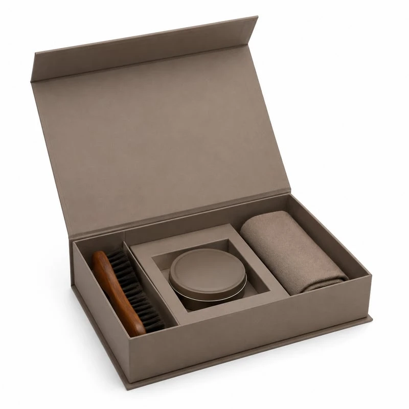 Shoe Care Magnetic Box